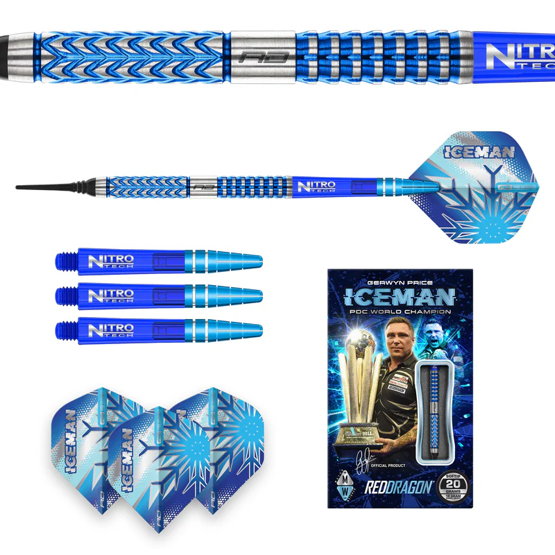 Gerwyn Price Glacier RedDragon - Softdart