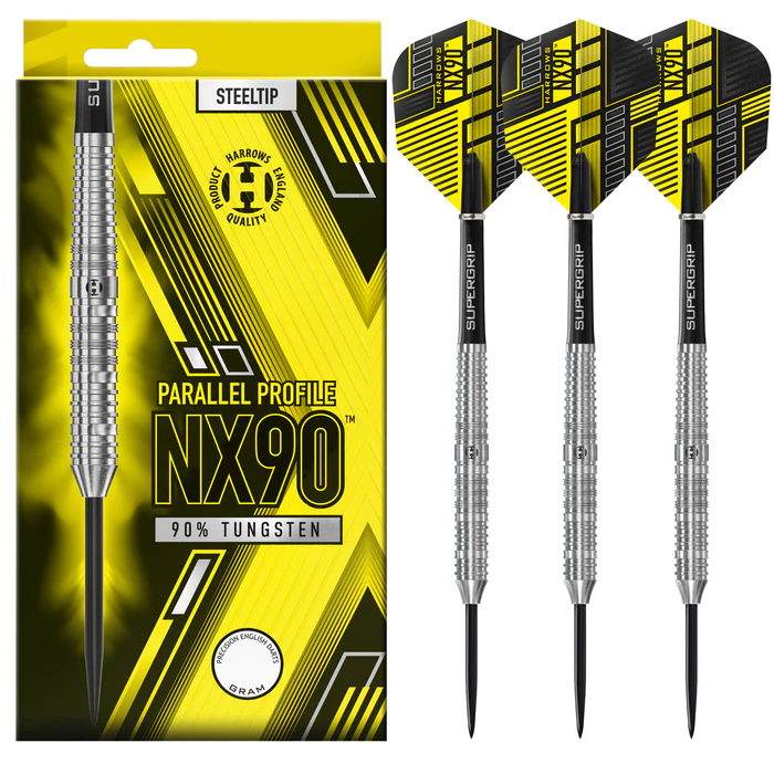 Harrows NX90 Parallel 90% Steel Tip - Steeldart