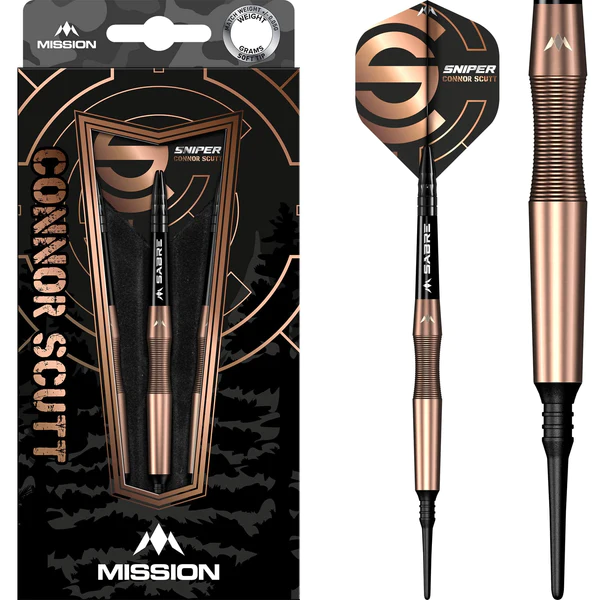Connor Scutt V2 Bronze PVD Sniper - Softdart