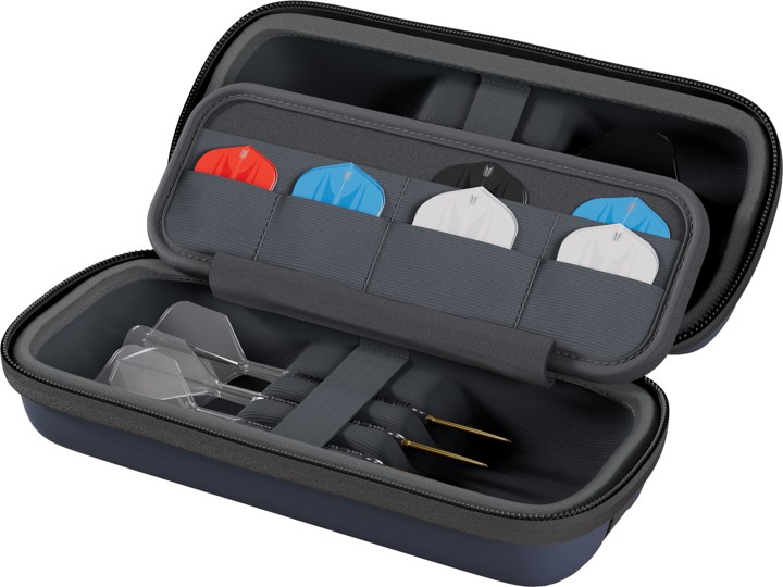 Target Boa Dart Case - Darttasche XL - Navy - Light Grey