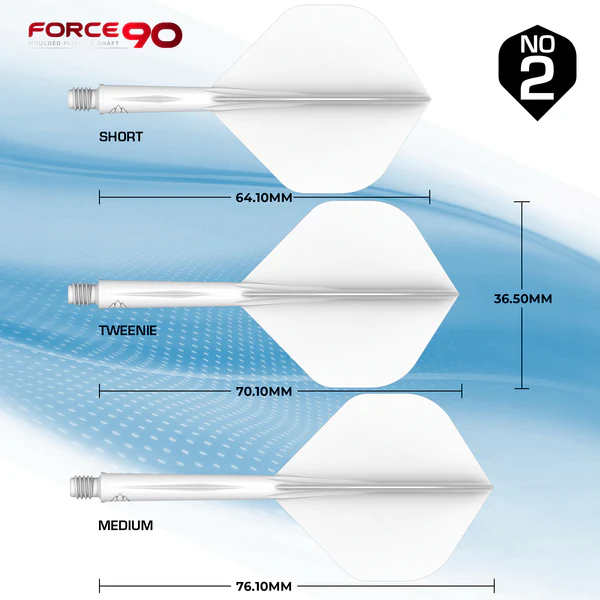 Mission Force 90 - Flight & Shaft System - White - Standard No.2