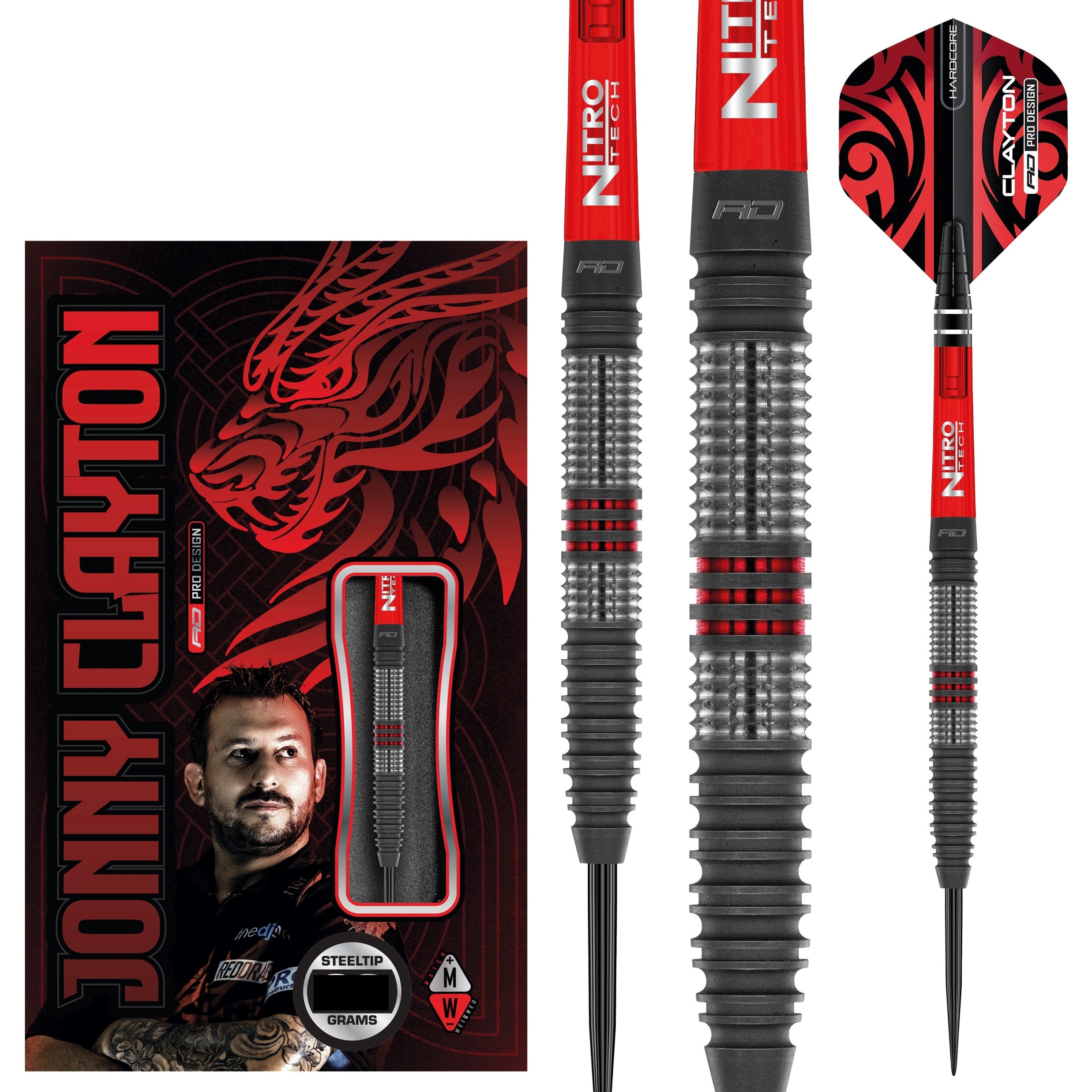 Jonny Clayton Hiraeth RedDragon - Steeldart