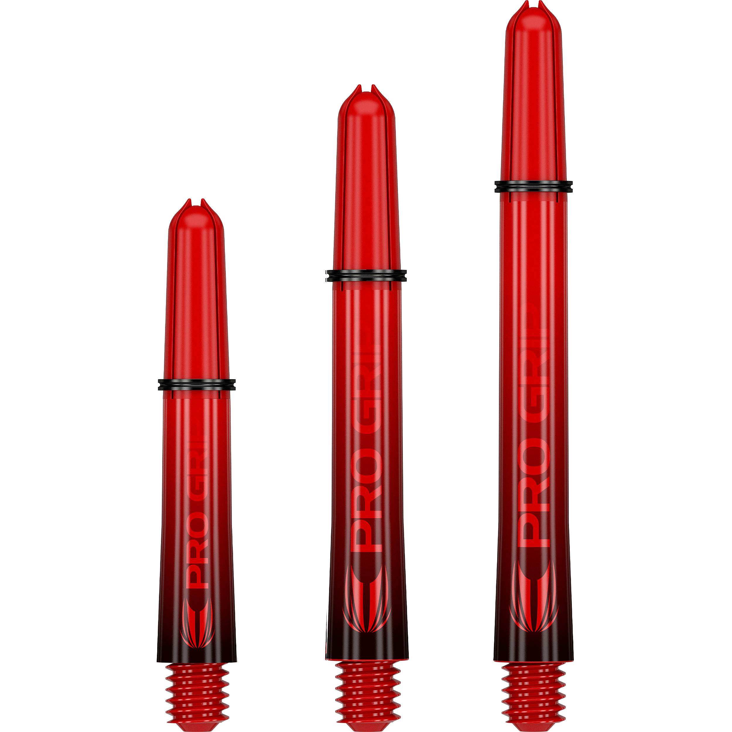 Target Pro Grip Sera Shafts - Black & Red