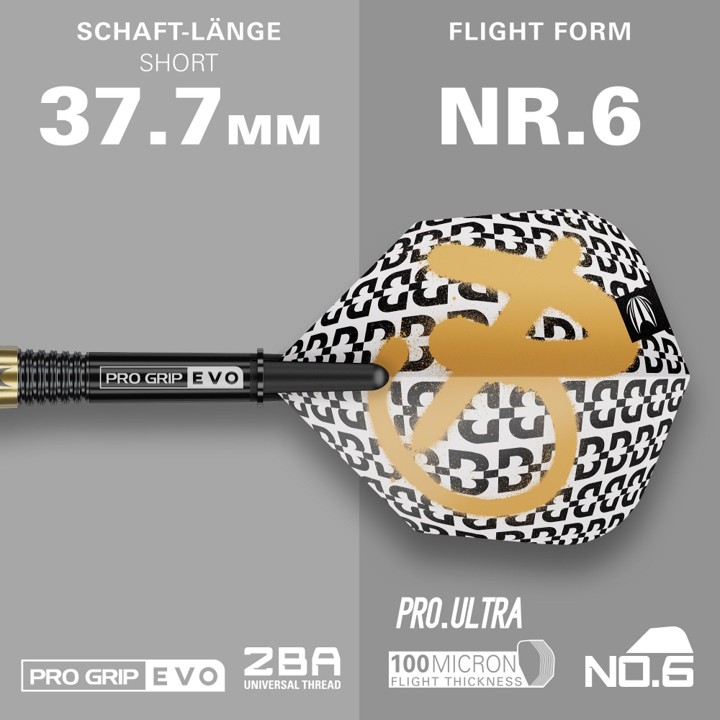 Target Bolide Envy 10 - 90% Tungsten - Softdart