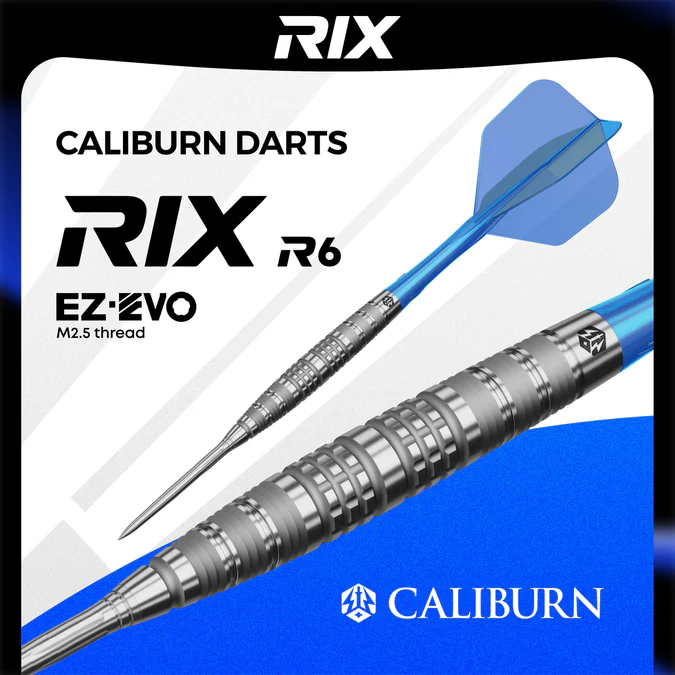 Caliburn Rix Darts R6 90% Tungsten - Steeldart
