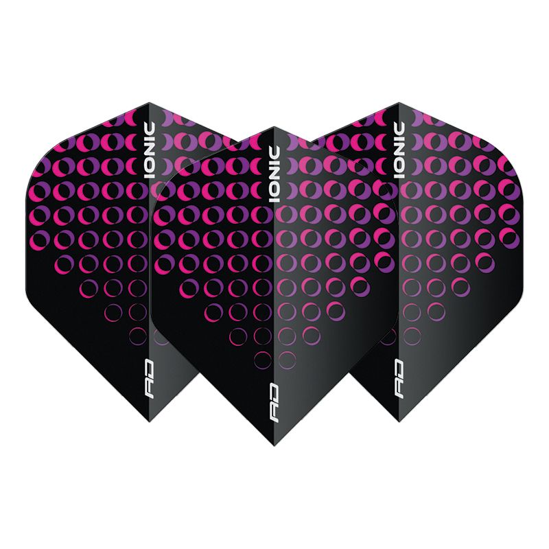 Hardcore Ionic Circles Flights RedDragon - Pink