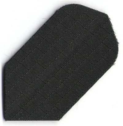 Nylon-Stoff Pentathlon Flights N3 - Slim Schwarz