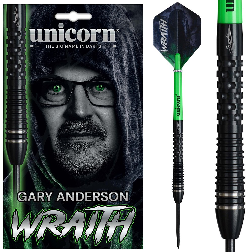Gary Anderson Phase 6 - Unicorn Wraith 90% Tungsten - Steeldart