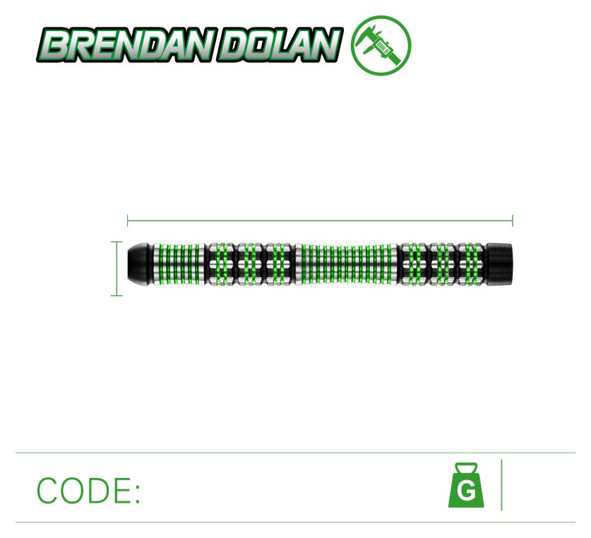 Brendan Dolan Special Edition - Steeldart