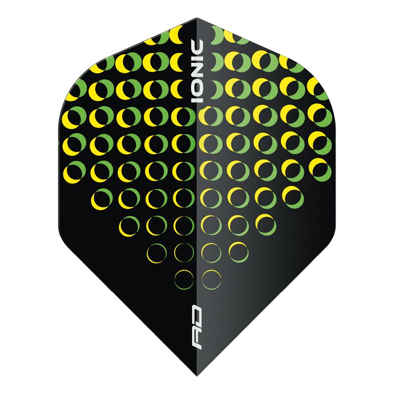 Hardcore Ionic Circles Flights RedDragon - Yellow