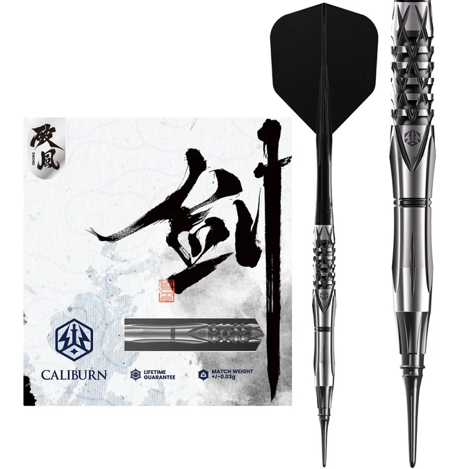 Caliburn Sword S4 Darts 95% Tungsten - Softdart