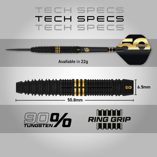 Jonny Clayton - 50 Years Red Dragon - Limited Edition - Steeldart