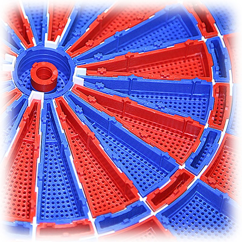 Löwen Spinne mit Segmentsatz für Löwen Dart