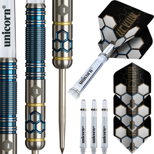 Unicorn Hexium 2 Blue Gold 90% Tungsten - Steeldart