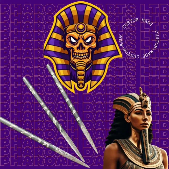 Pharaoh Points - Hatshepsut - Dartspitzen - Silver