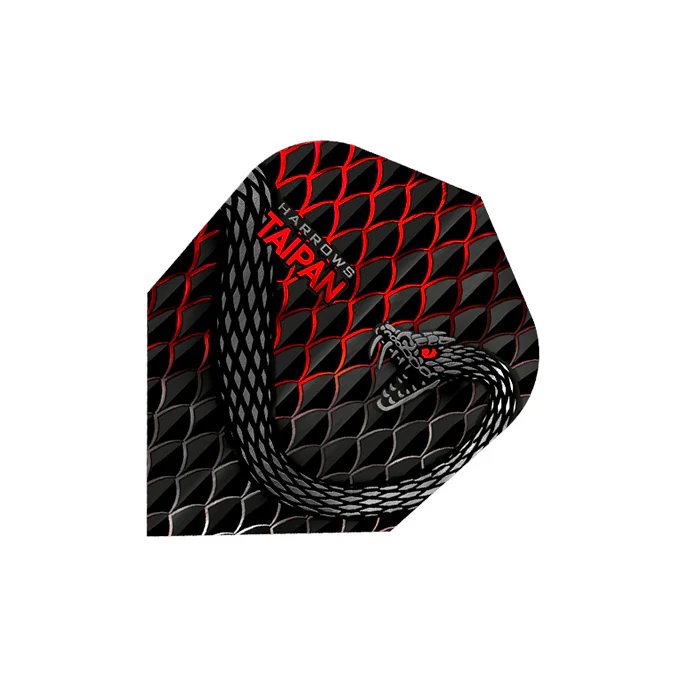 Harrows Taipan Dart Flights - No6 - Red
