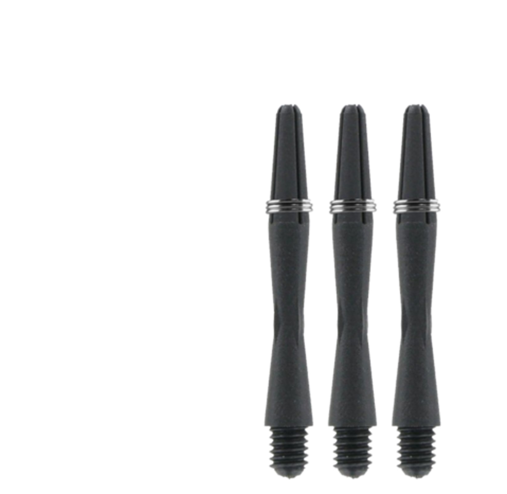 Bull's NL Carboni Shafts + Federring - Black