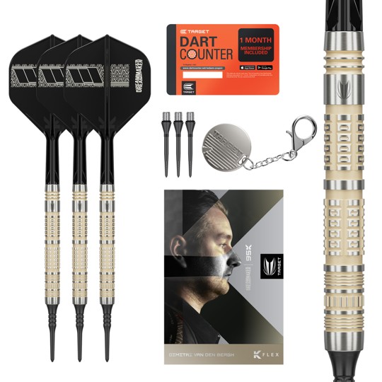 Dimitri van den Bergh 95K Target - Softdart