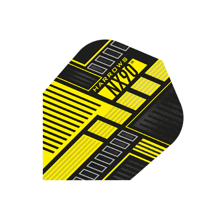 Harrows NX90 Dart Fligth No.2 - black yellow
