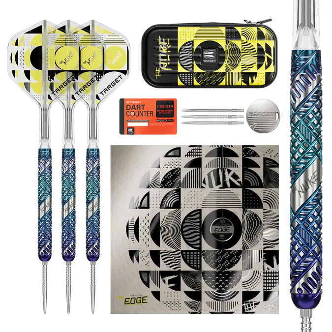 Luke Littler Edge 95K Target Swisspoint Darts - Steeldart