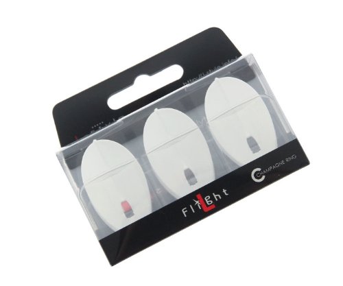 L-Style L2 Pro Champagne Flights - Teardrop White