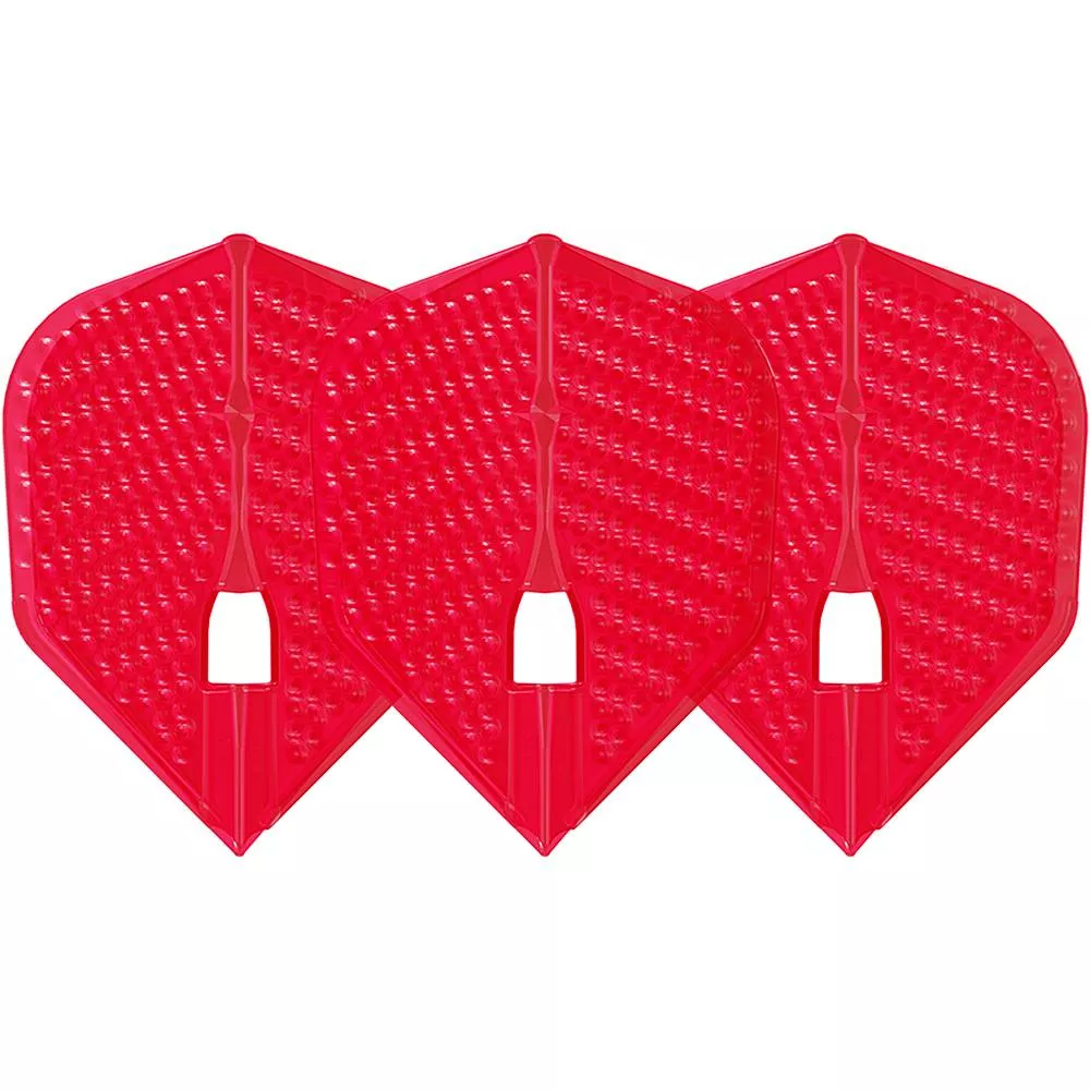 L-Style L3 Pro Champagne Dimple Flights Shape - Red