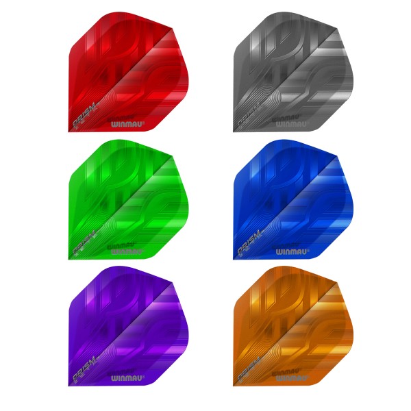 Prism Zeta Standard Winmau Dart Flights - rot