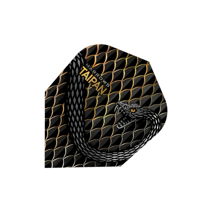 Harrows Taipan Dart Flights - No6 - Gold