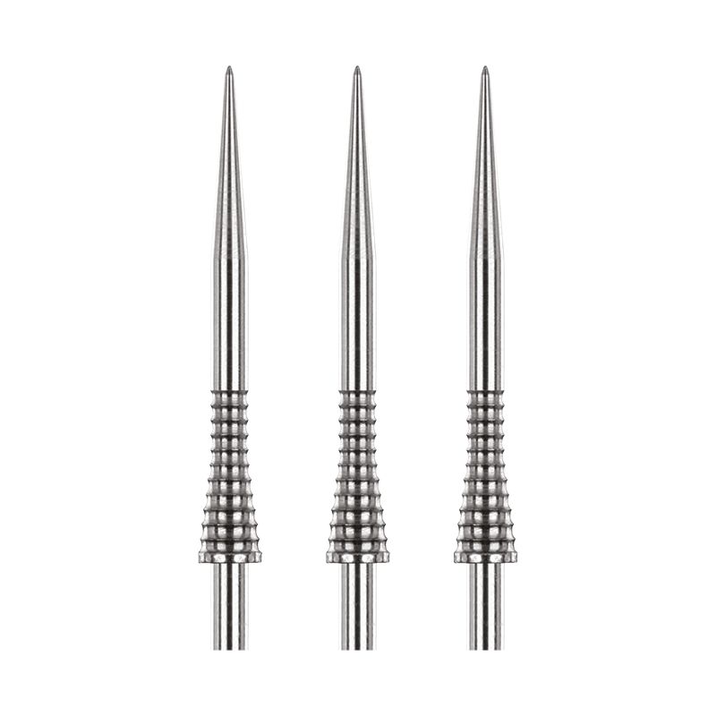RedDragon Raptor Gripped Dart Point - Silver