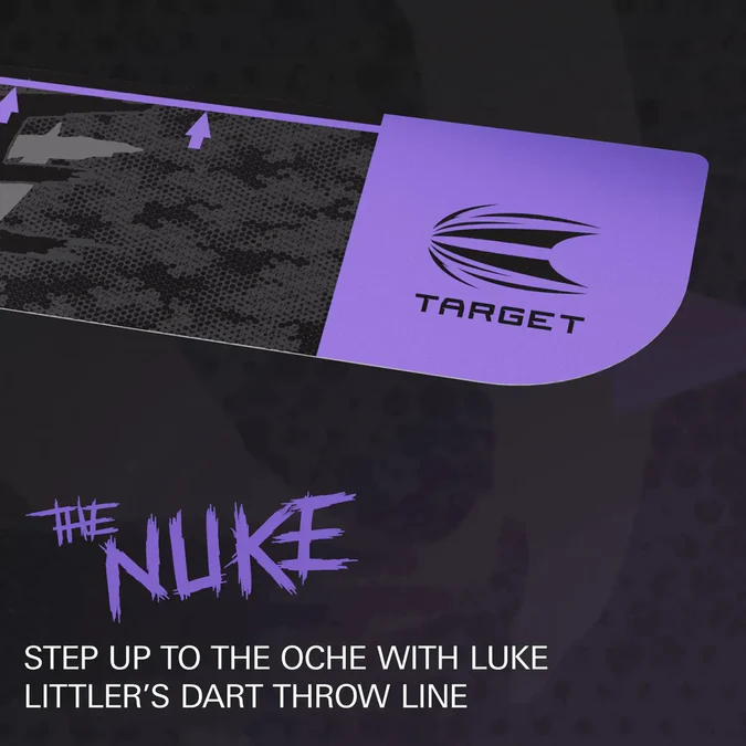 Luke Littler Ghost Throw Line - The Nuke Abwurflinie