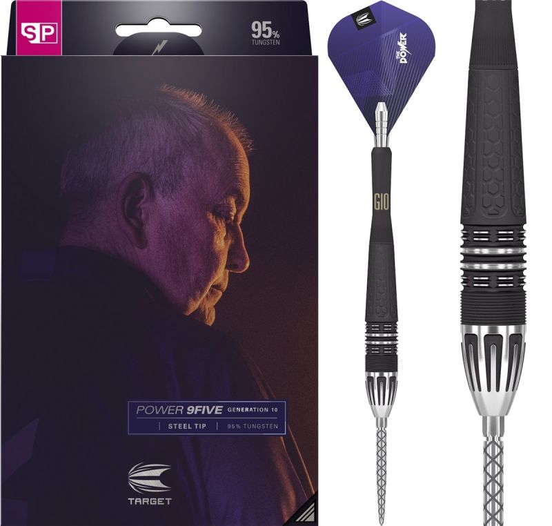 Phil Taylor Power 9Five Gen 10 - Steeldart