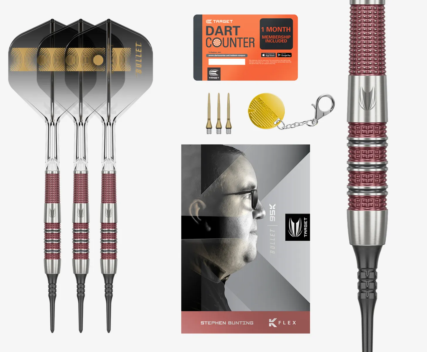Stephen Bunting 95K Target - Softdart