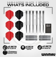 Winmau Blade 360 Darboard - Surround - Darts - Bundle