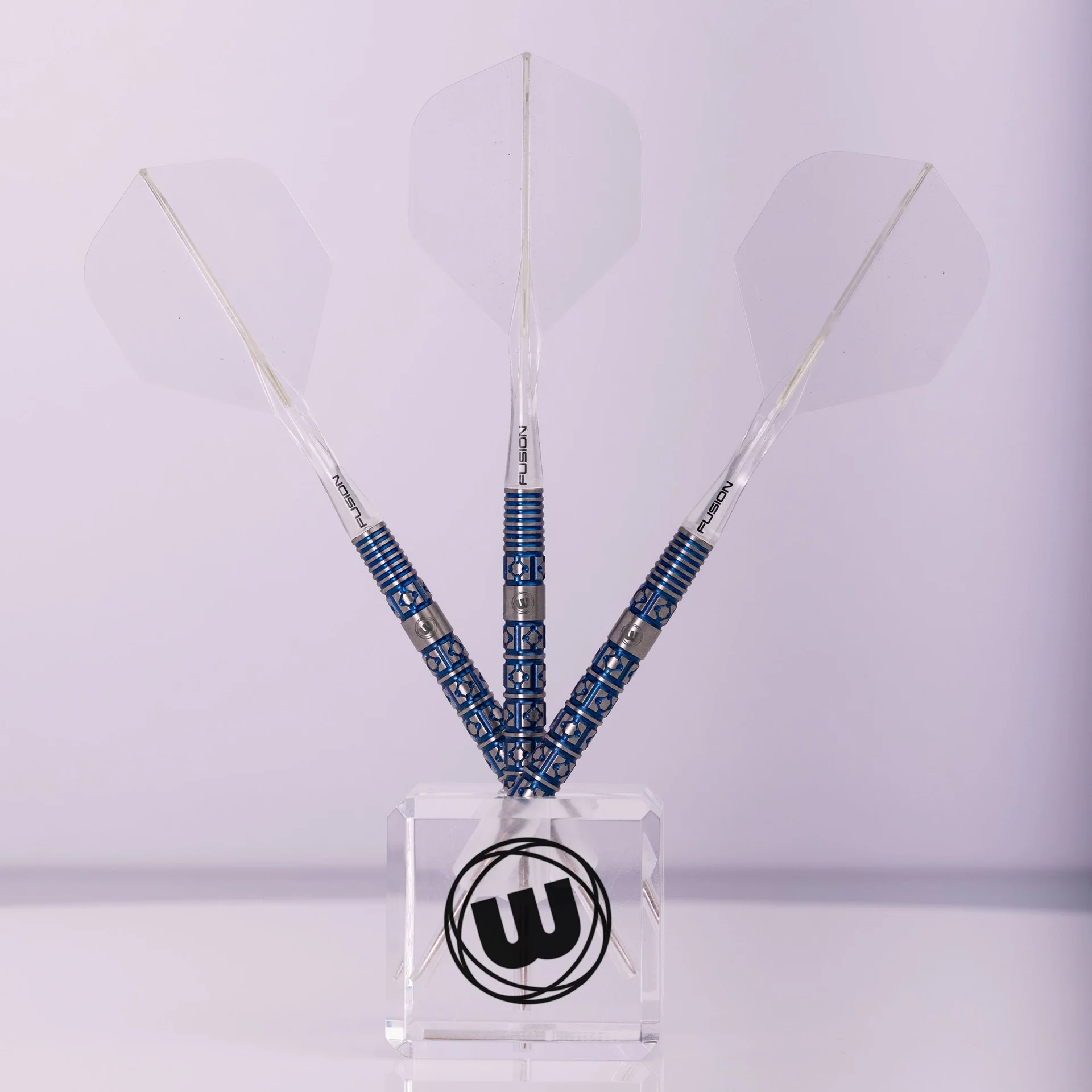 Winmau Würfel Darts Cube - Dartpfeil Ständer - clear