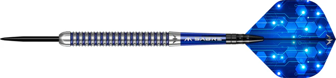 Mission ION Darts - 95% Blue & Silver - Steeldart