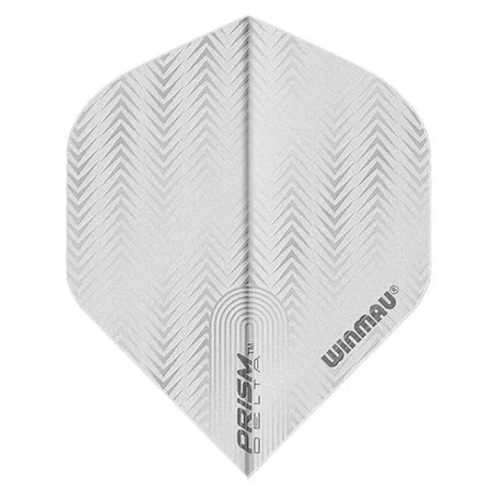Prism Delta Winmau Dart Flights - Standard white