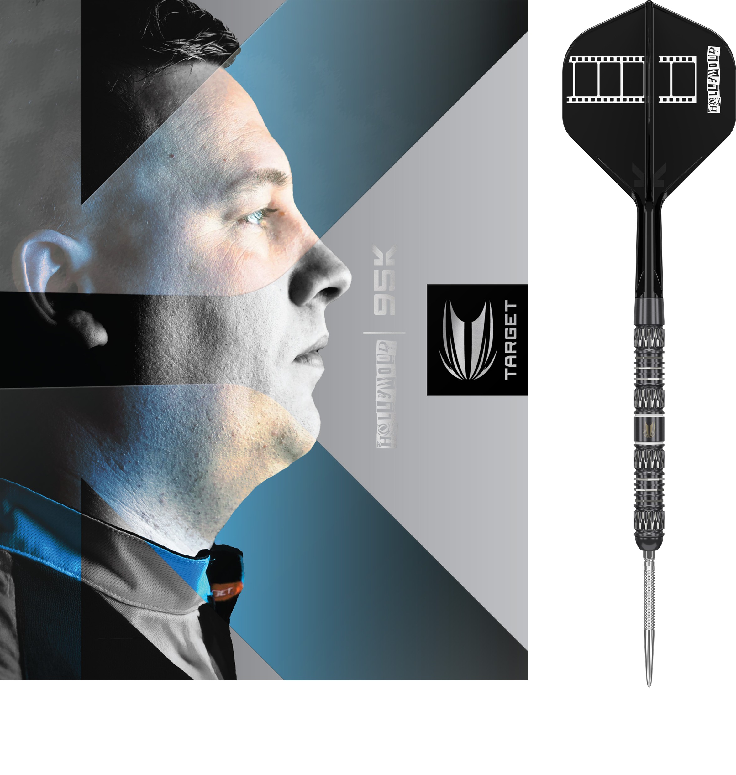 Chris Dobey 95K Swiss Point Target - Steeldart