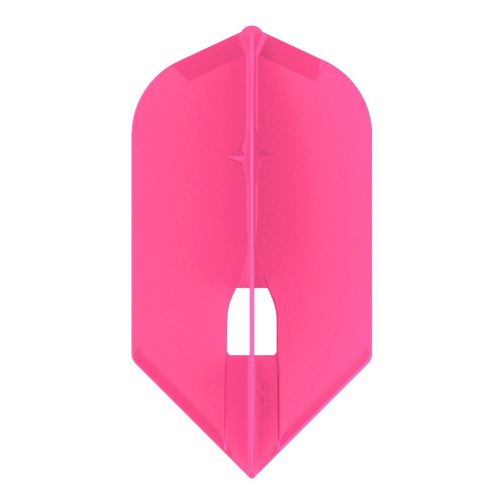 L-Style L6 Pro Champagne Slim Flights - Hot Pink