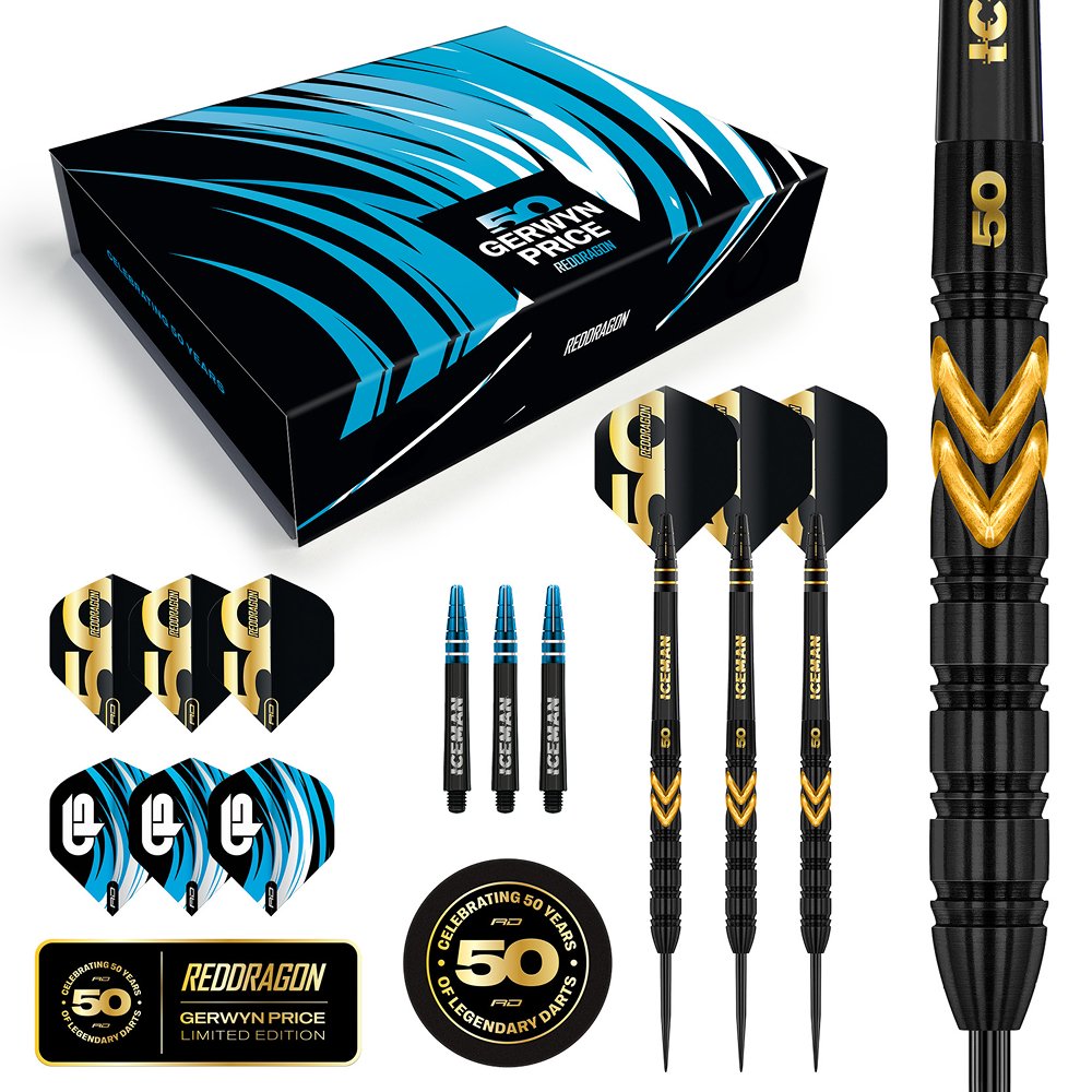 Gerwyn Price - 50 Years Red Dragon - Limited Edition Steeldart