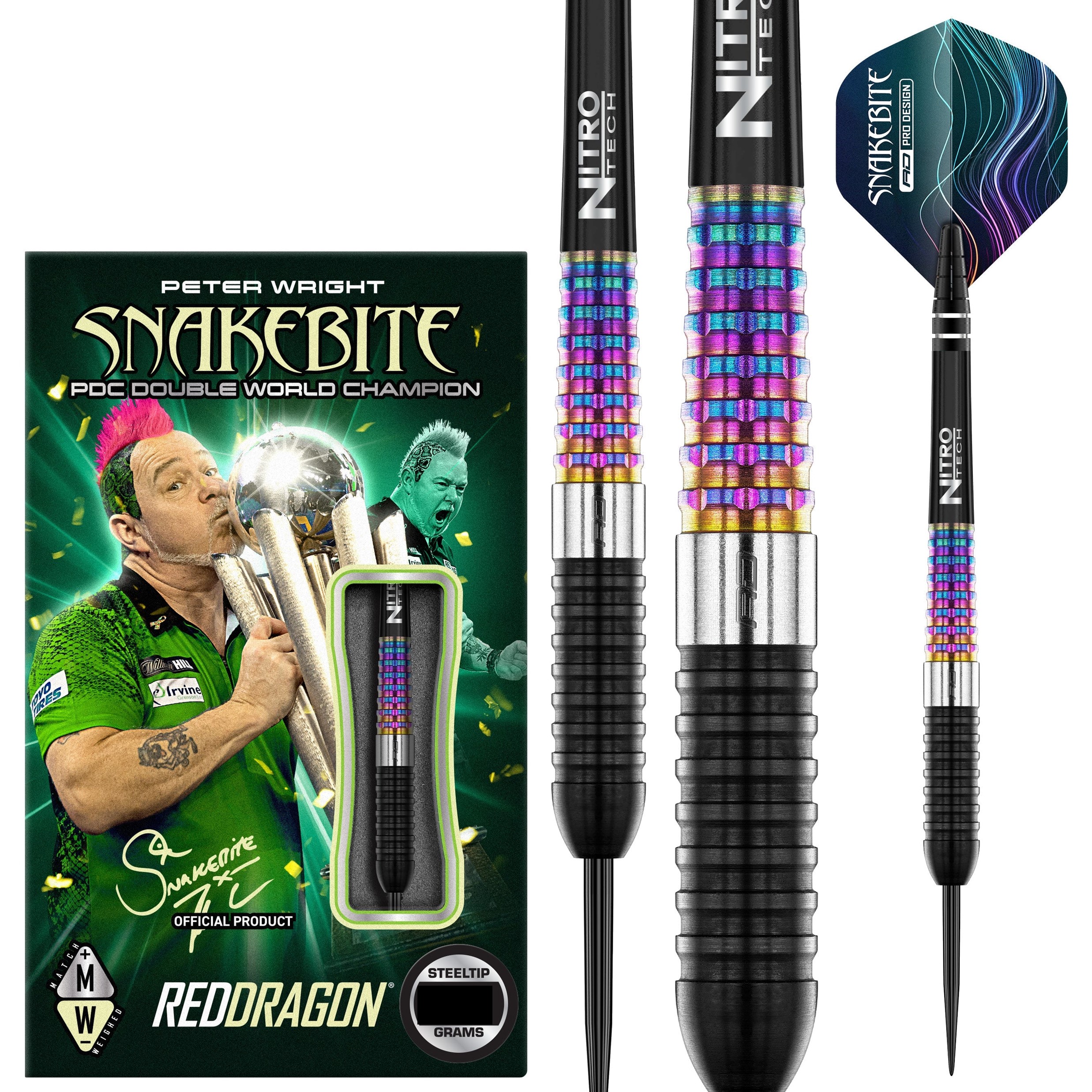 Peter Wright Corra RedDragon - Steeldart