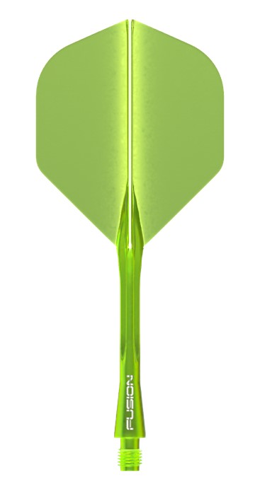 Winmau Fusion No2 Integrated Flight & Shaft - Yellow