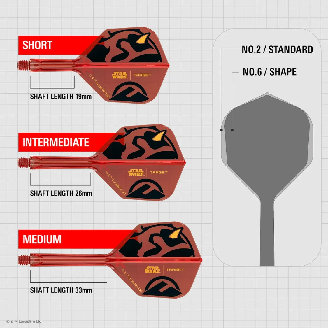 Target Star Wars Darth Maul K-Flex - No.6 Small