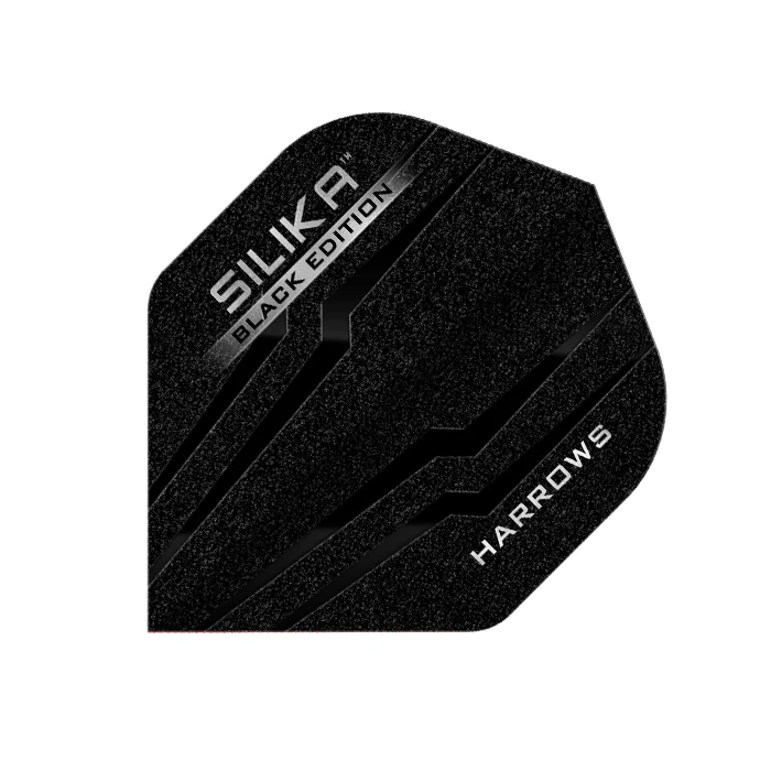 Harrows Silika Black Edition - Tough Crystalline Coated Flights - No2