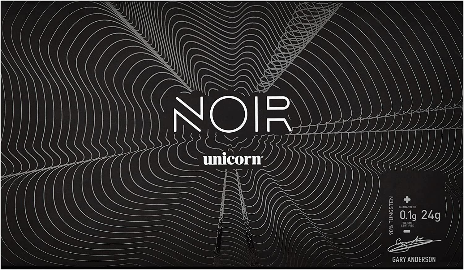 Gary Anderson Phase 5 World Champion NOIR Unicorn - Steeldart