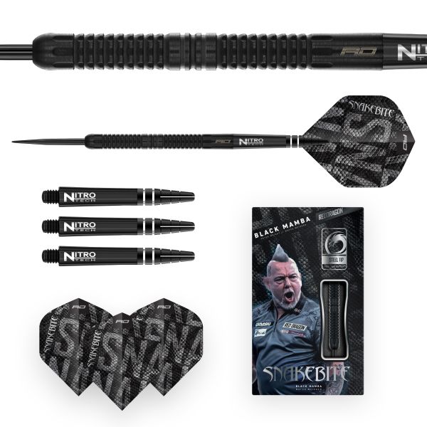 Peter Wright Black Mamba RedDragon - Steeldart