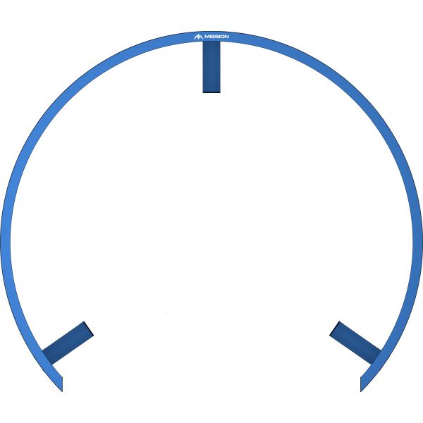 Torus 270° Dartboard Beleuchtung - Mission - Blue