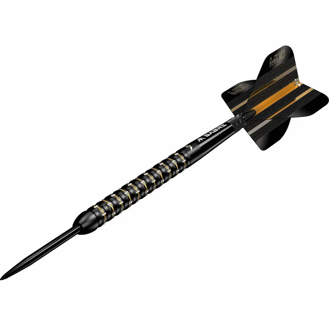 Mike De Decker 95% Tungsten - Black & Gold Mission - Steeldart