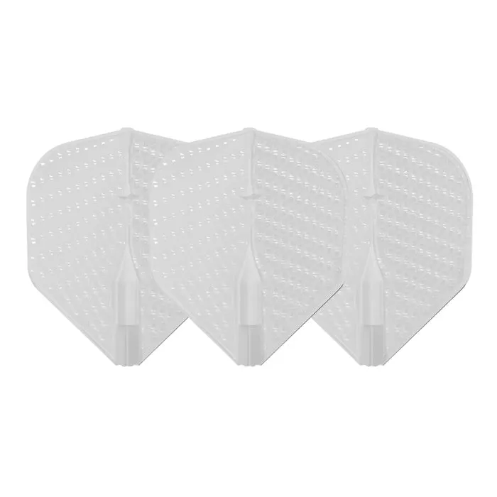 L-Style L1EZ Dimple Standard Flights - White