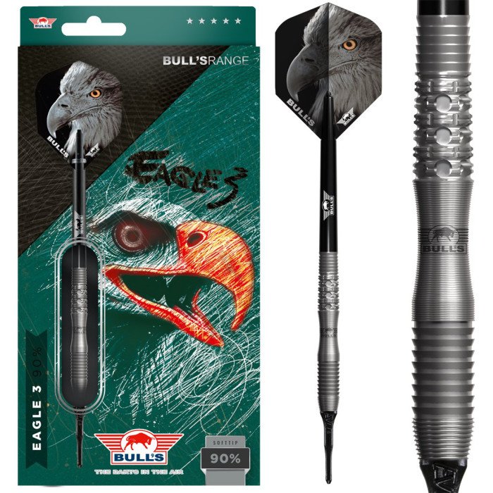 Bull's NL Eagle 3 - 90% Tungsten - Softdart