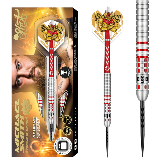 Shot Michael Smith Darts - Achieve - World Cup Edition - Steeldart